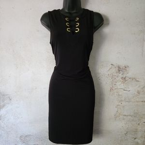 Black Michael Kors Sleeveless Dress